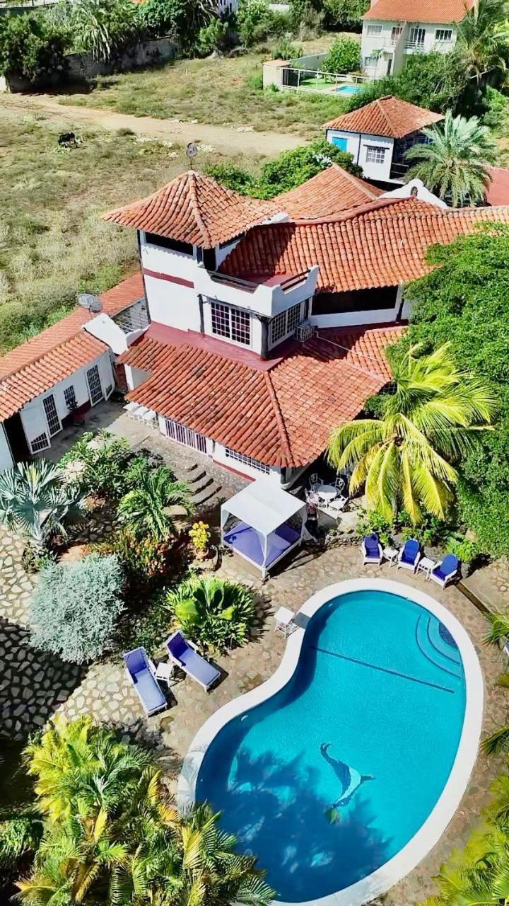 Rancho Rebecca, Villa De Lujo Para Un Max 10 Personas, Vistas Panoramicas Playa Y Montanas, Piscina, 5 H, 5 B En Guarame, Isla De Margarita Flandes Bagian luar foto